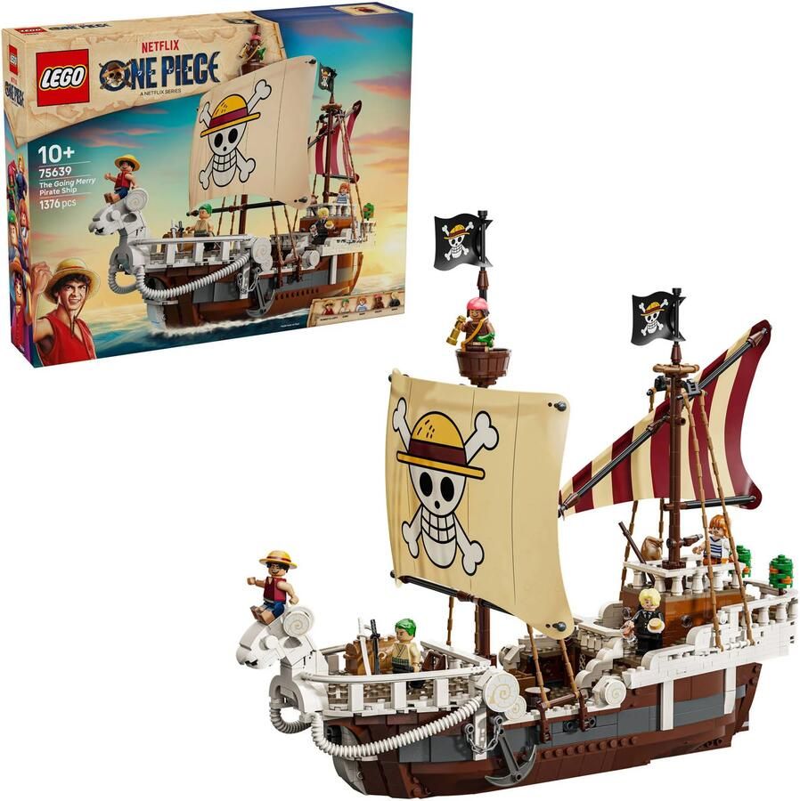LEGO One Piece Het piratenschip Going Merry 75639