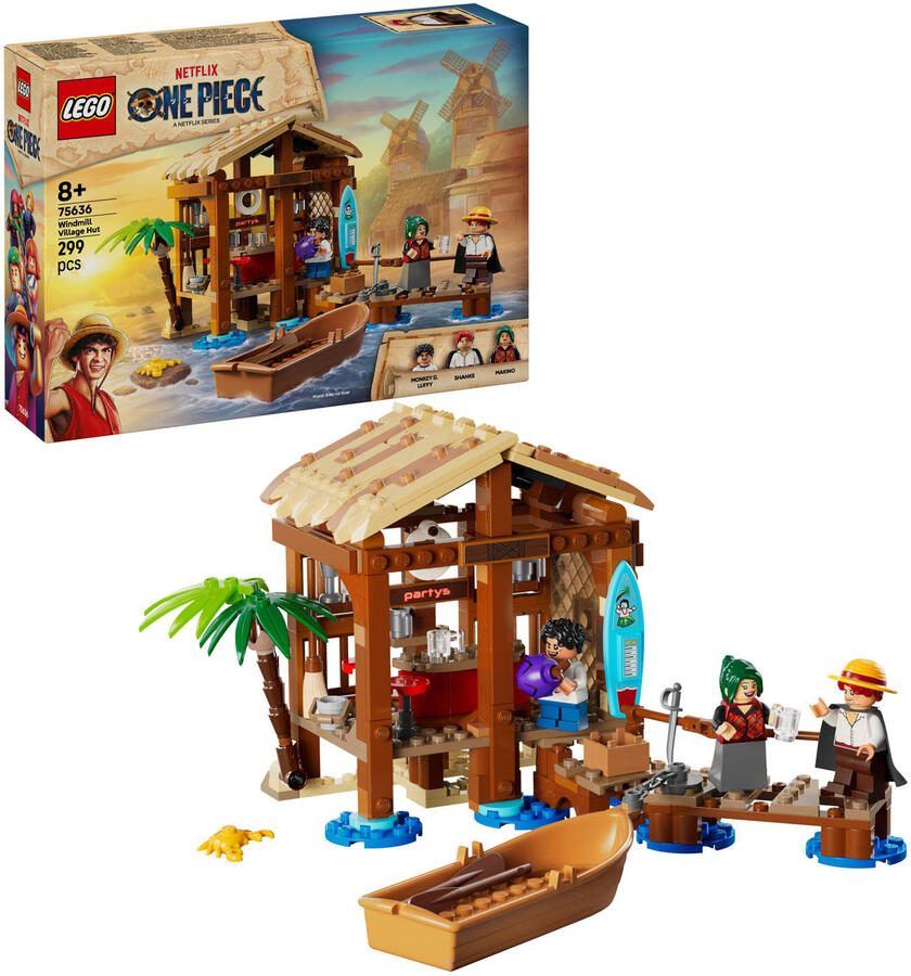 LEGO One Piece 75636 Hut in Windmolendorp