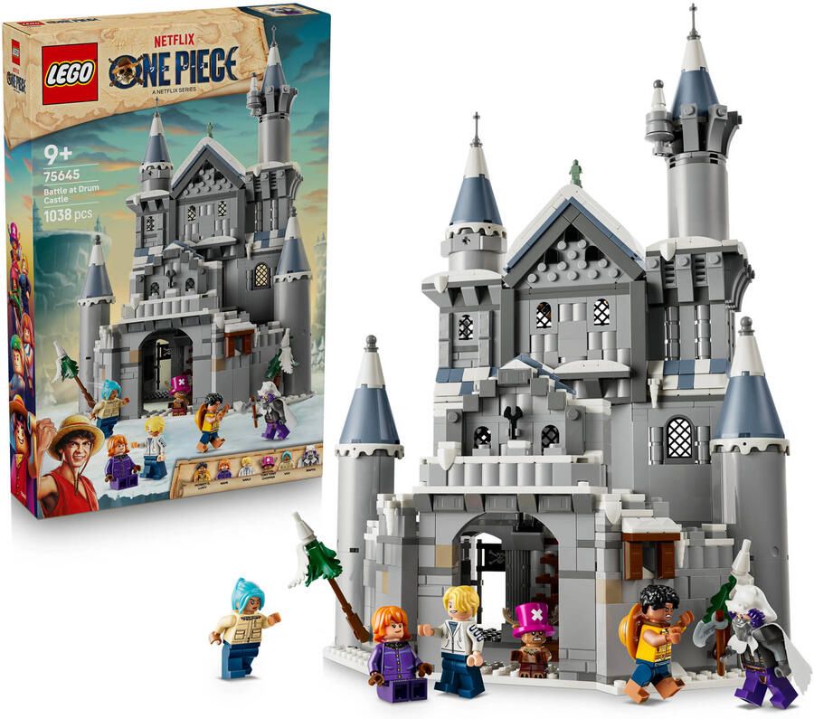 LEGO One Piece Slag bij Kasteel Drum Piraten Speelgoed 75645 - Foto 3