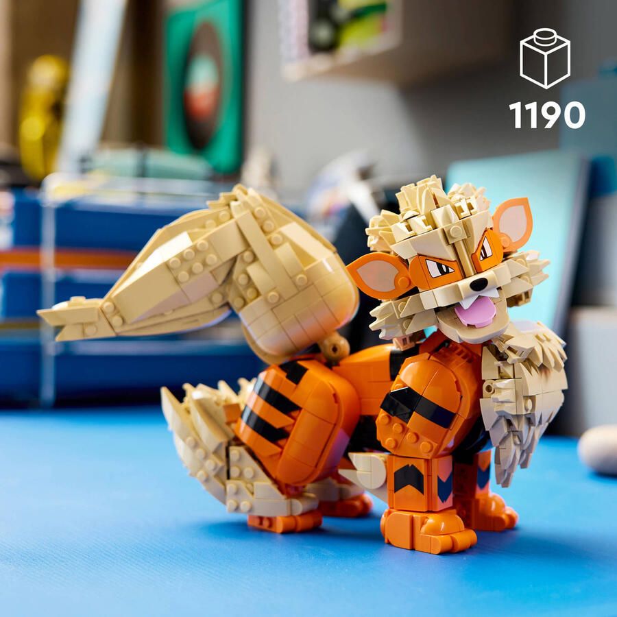 LEGO Pokémon Arcanine Pokémon Dieren Figuur Bouwpakket 72160 - Foto 4