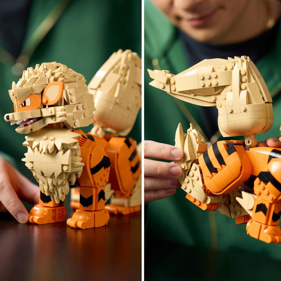 LEGO Pokémon Arcanine Pokémon Dieren Figuur Bouwpakket 72160 - Foto 5
