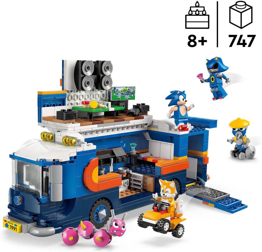 LEGO Sonic the Hedgehog Team Sonic commandotruck 77006 - Foto 4