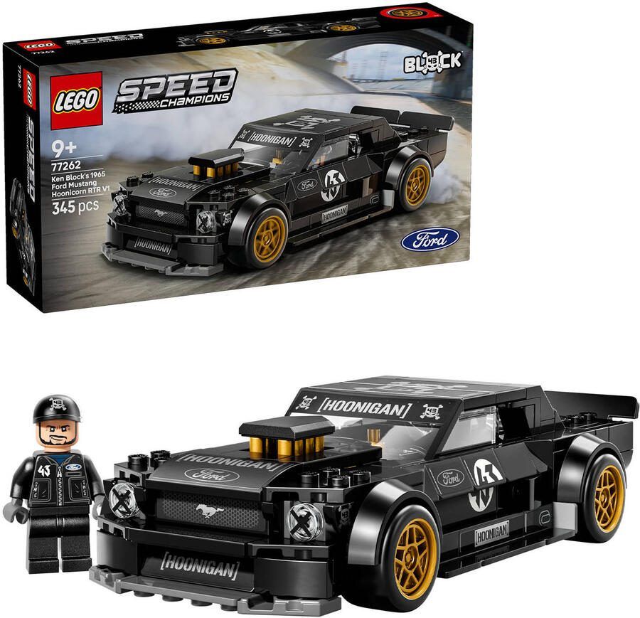 Lego Speed Champions Ken Block's '65 Ford Mustang Hoonicorn V1 77262 - Foto 2