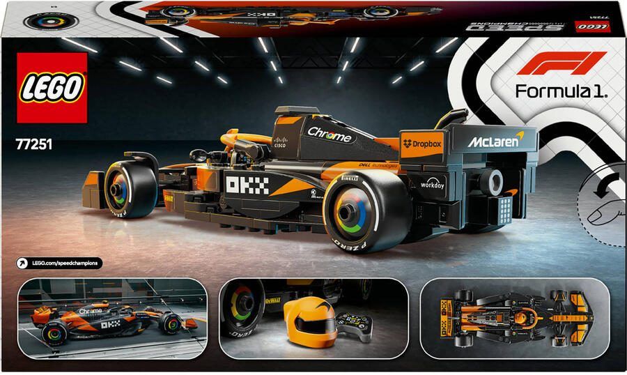 LEGO Speed Champions McLaren F1 Team MCL38 racewagen 77251 - Foto 5