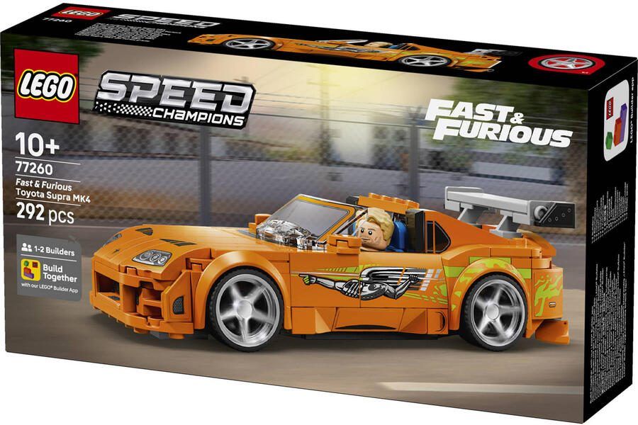 Lego Speed Champions The Fast and The Furious Toyota Supra MK4 77260 - Foto 4