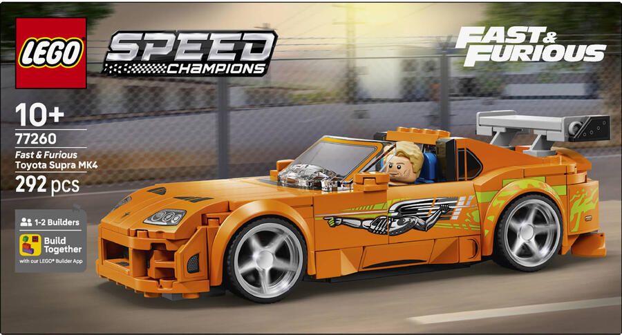 LEGO Speed Champions The Fast and The Furious Toyota Supra MK4 77260 - Foto 5