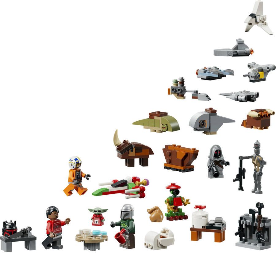 LEGO Star Wars Adventskalender 2026 Speelgoed 75456 - Foto 4