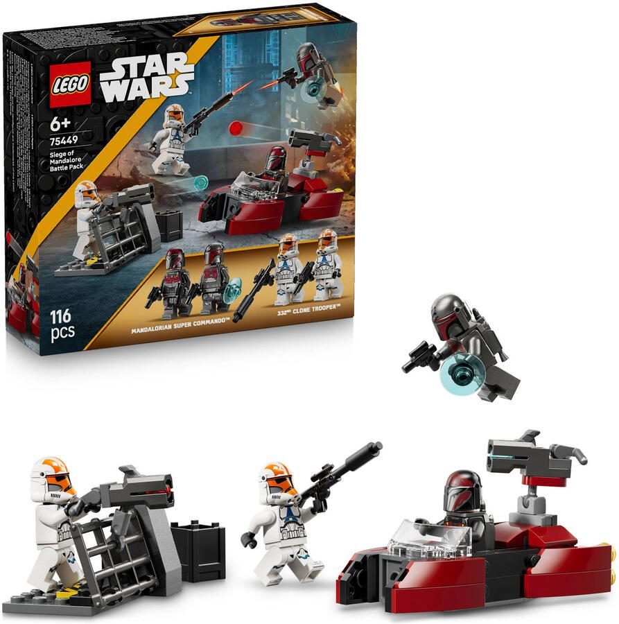 LEGO Star Wars 75449 Belegering van Mandalore Battle Pack