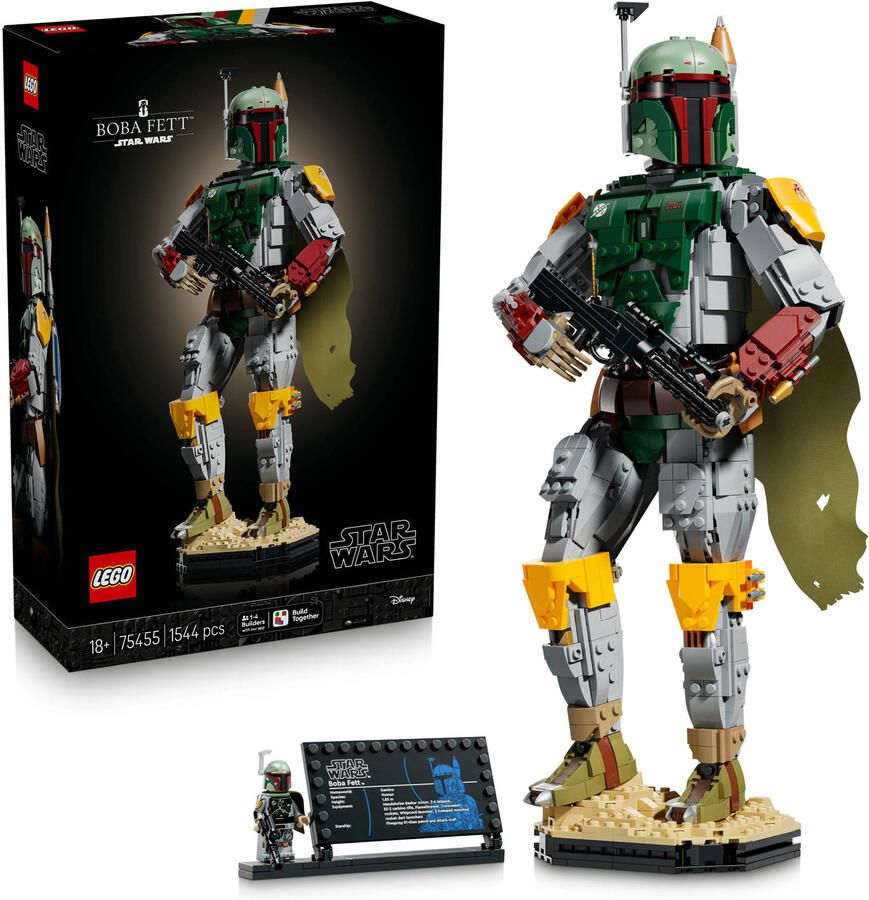 LEGO Star Wars Boba Fett Bouwpakket voor Volwassenen 75455 - Foto 2