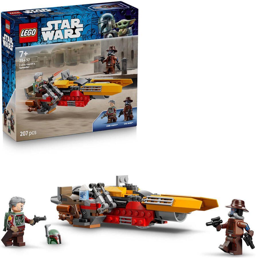 LEGO Star Wars Cobb Vanths Speeder Voertuig Bouwpakket 75437