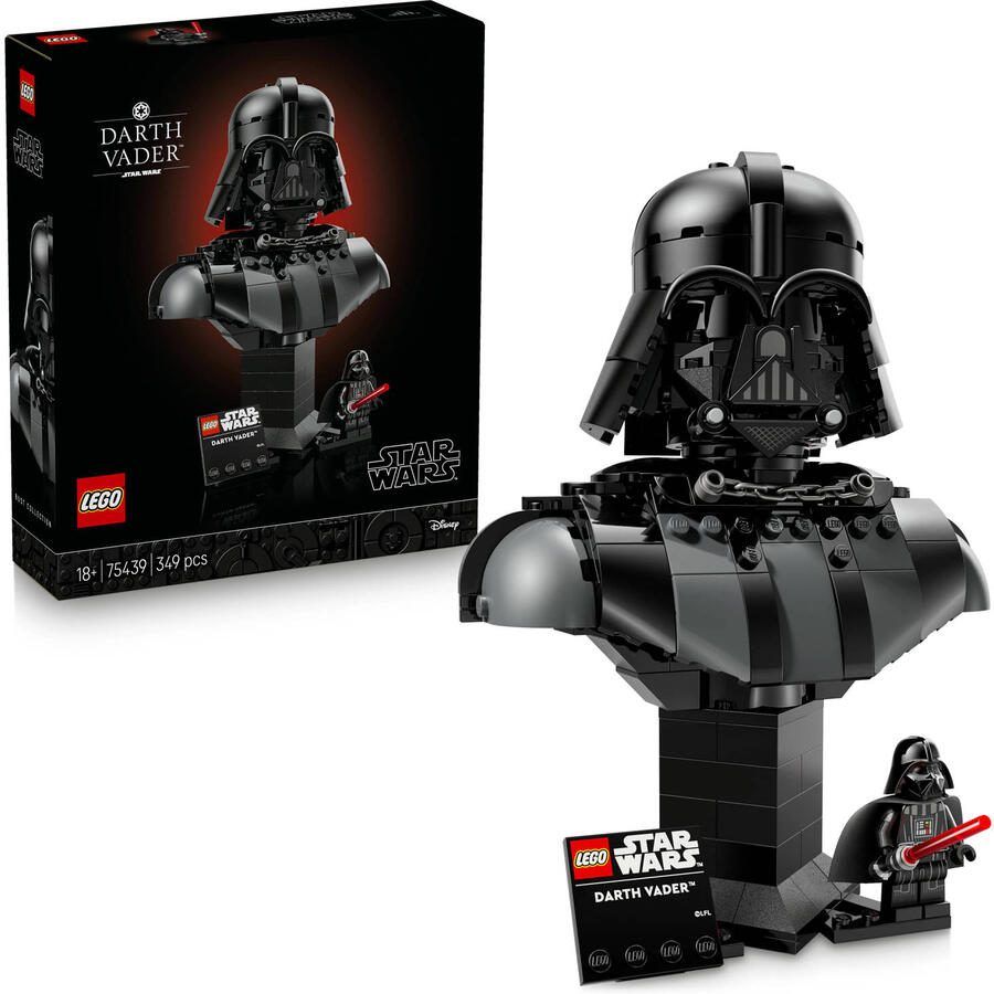 LEGO Star Wars Darth Vader Buste Bouwpakket voor Volwassenen 75439