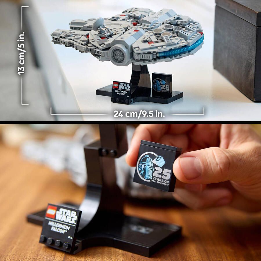 LEGO Star Wars Millennium Falcon Ruimteschip Bouwpakket voor Volwassenen 75375 - Foto 5
