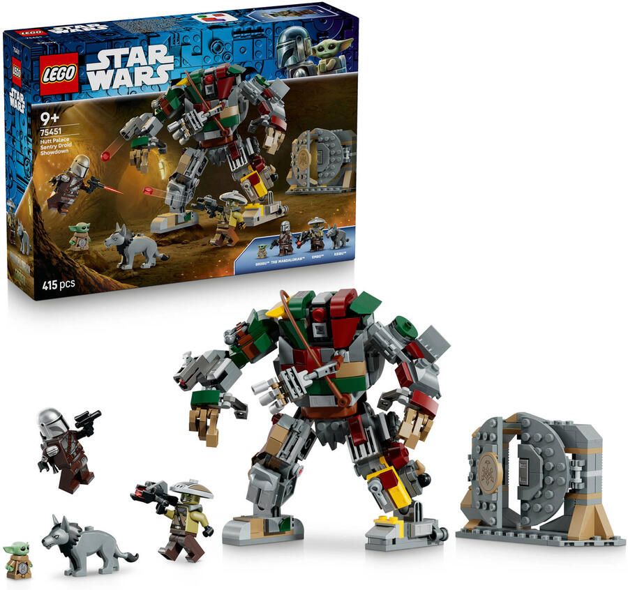 LEGO Star Wars Paleis van de Hutt Sentry Droid Confrontatie Set 75451
