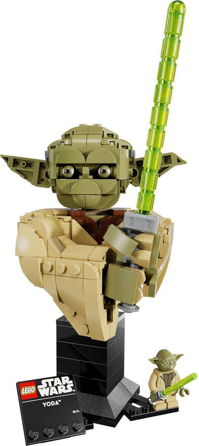 LEGO Star Wars Yoda Buste Bouwpakket voor Volwassenen 75438 - Foto 4