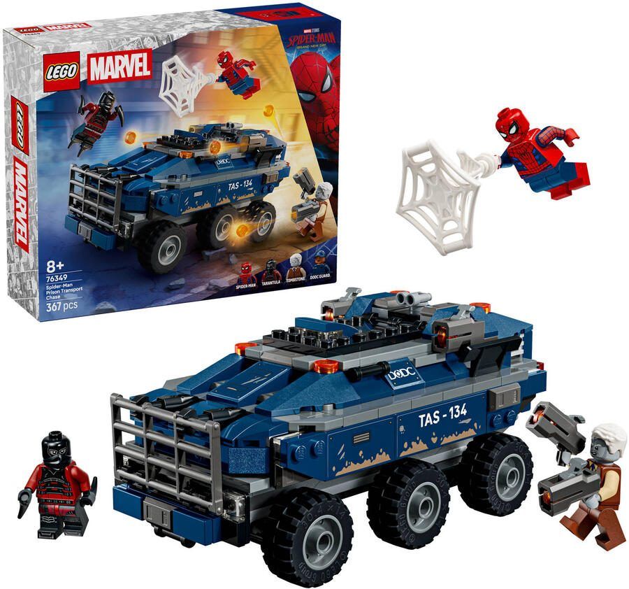LEGO Super Heroes Spider-Man achtervolging van gevangenistransport 76349 - Foto 3
