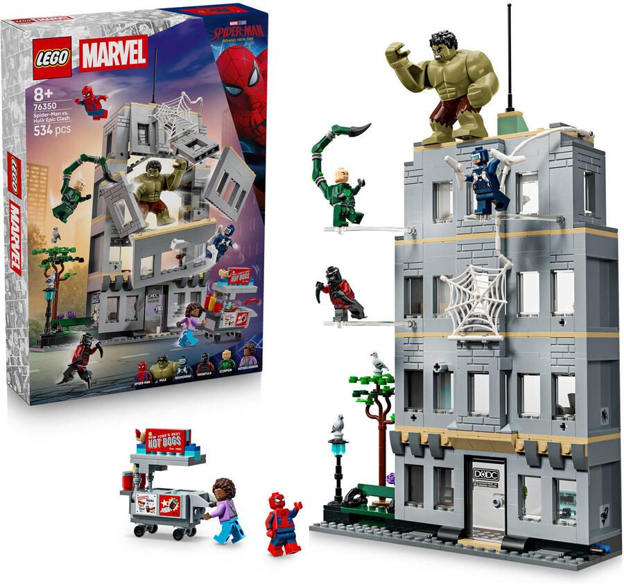 LEGO Super Heroes Spider-Man vs. Hulk ultieme confrontatie 76350 - Foto 2