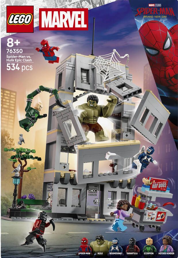 LEGO Super Heroes Spider-Man vs. Hulk ultieme confrontatie 76350 - Foto 4