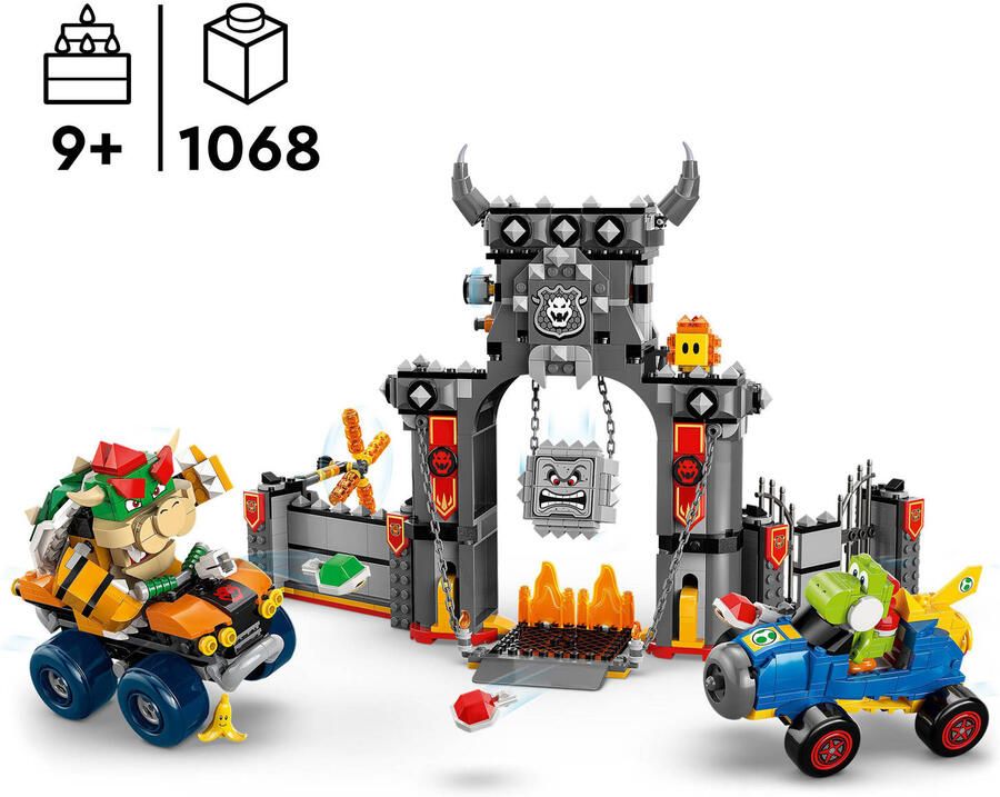 LEGO Super Mario Kart™ – Bowsers kasteel 72039 - Foto 3