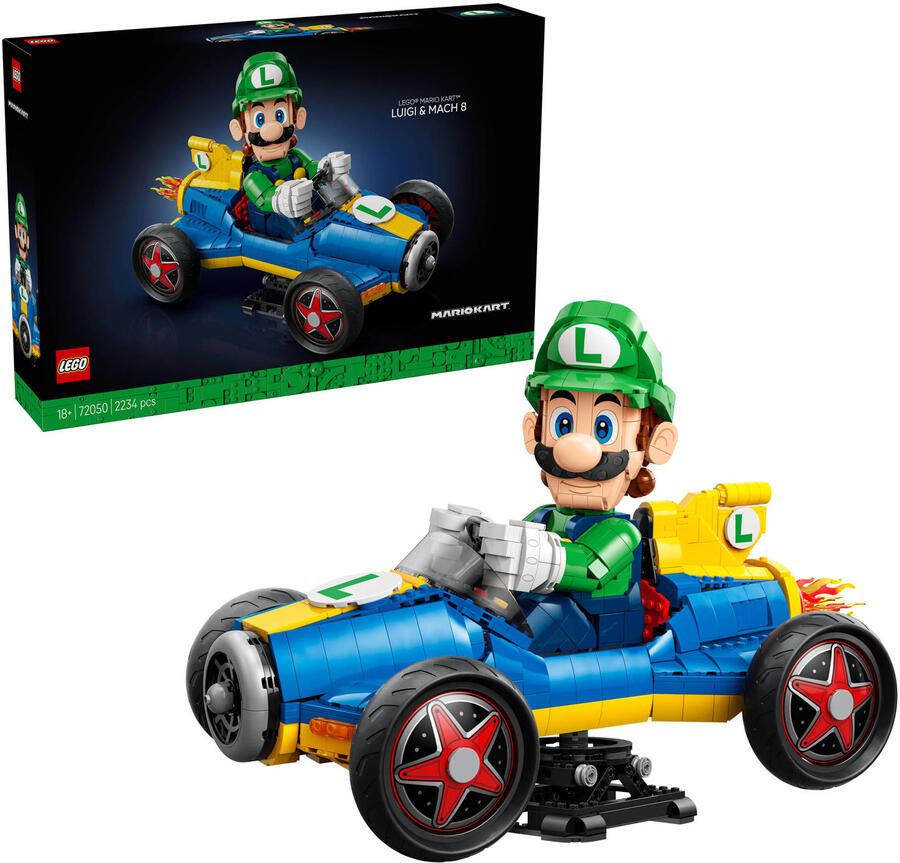 LEGO Super Mario Kart 72050 Luigi & Turboflitzer - Foto 2
