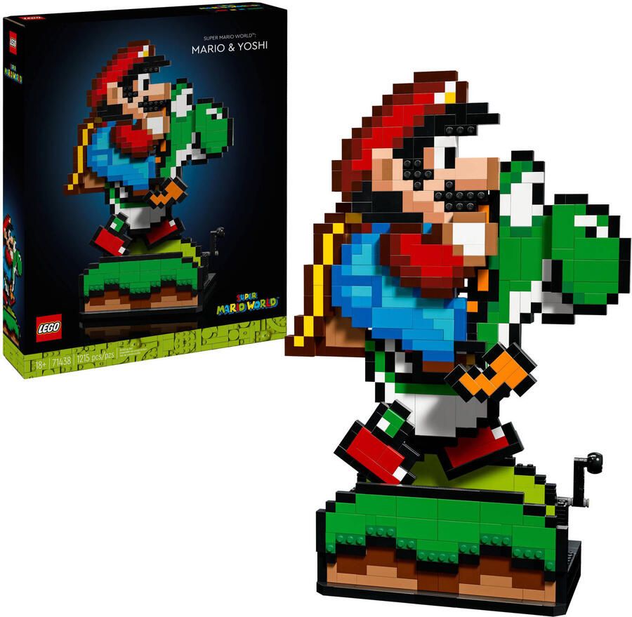 LEGO Super Mario Super Mario World™: Mario en Yoshi 71438 - Foto 3