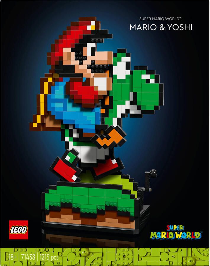 LEGO Super Mario Super Mario World™: Mario en Yoshi 71438 - Foto 4