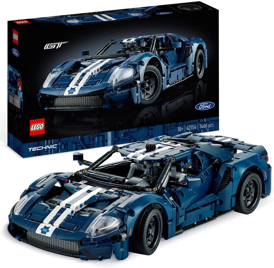 LEGO Technic 2022 Ford GT Auto Supercar Model Bouwpakket voor Volwassenen 42154 - Foto 4