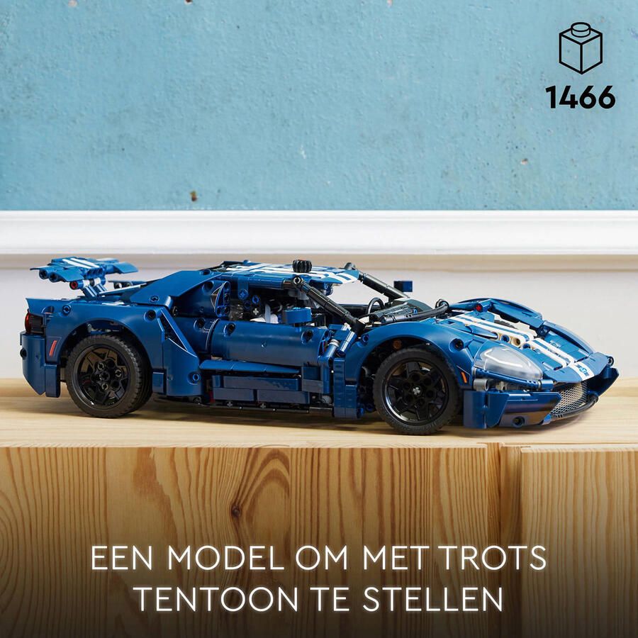 LEGO Technic 2022 Ford GT Auto Supercar Model Bouwpakket voor Volwassenen 42154 - Foto 6