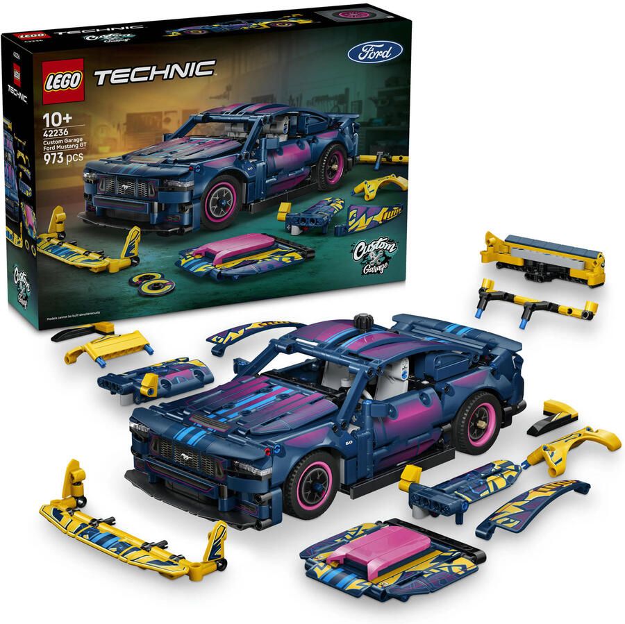 LEGO Technic Aanpasbare Ford Mustang GT Auto Speelgoed 42236 - Foto 2