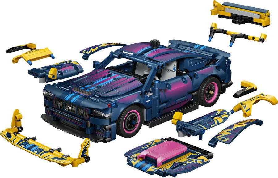 LEGO Technic Aanpasbare Ford Mustang GT Auto Speelgoed 42236 - Foto 4