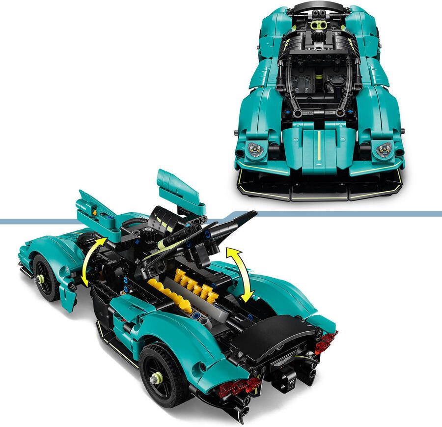 LEGO Technic Aston Martin Valkyrie Modelautoset 42208 - Foto 3