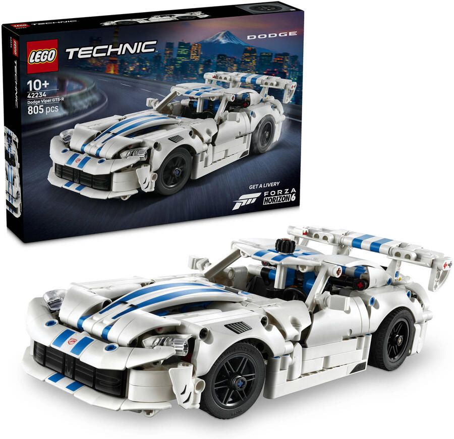LEGO Technic Dodge Viper GTS-R Sportauto Speelgoed 42234 - Foto 3