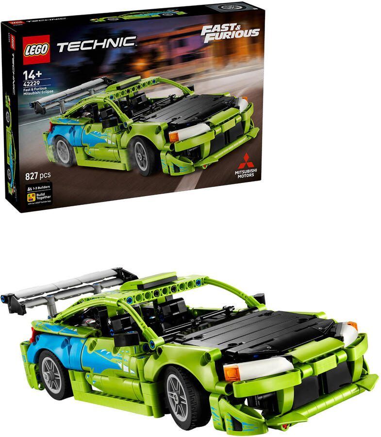 LEGO Technic 42229 Fast and Furious Mitsubishi Eclipse auto - Foto 2