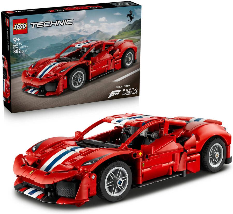 LEGO Technic Ferrari 488 PISTA Auto Speelgoed 42235 - Foto 2