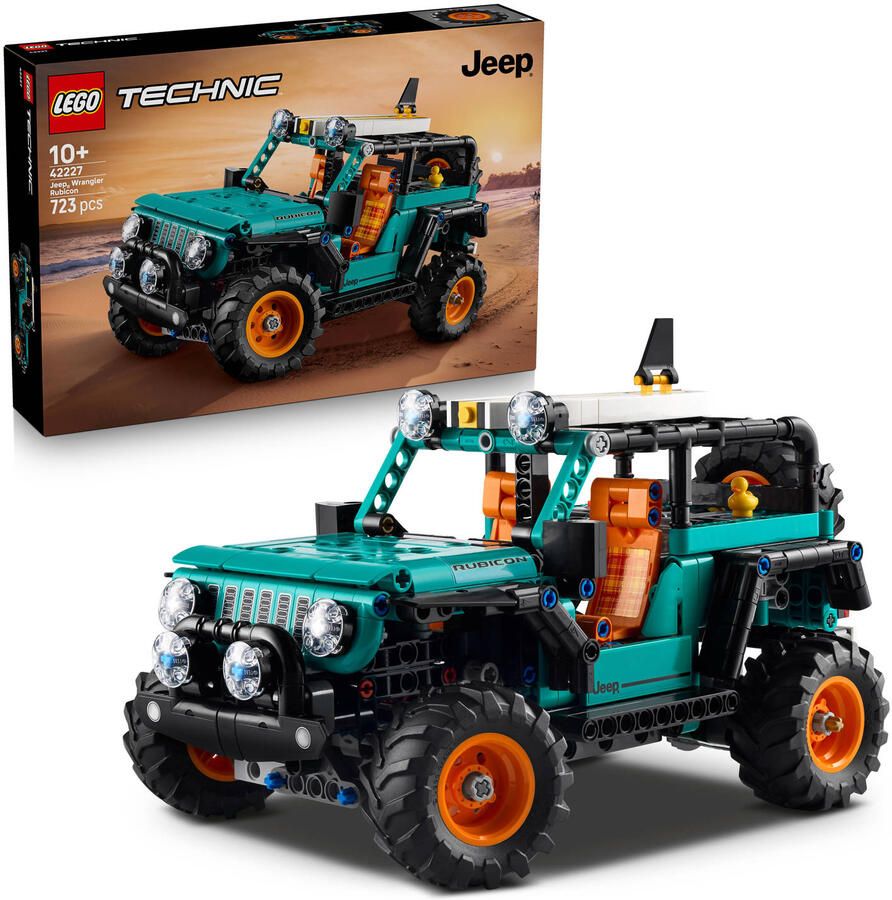 LEGO Technic Jeep Wrangler Rubicon Terreinwagen Bouwpakket 42227