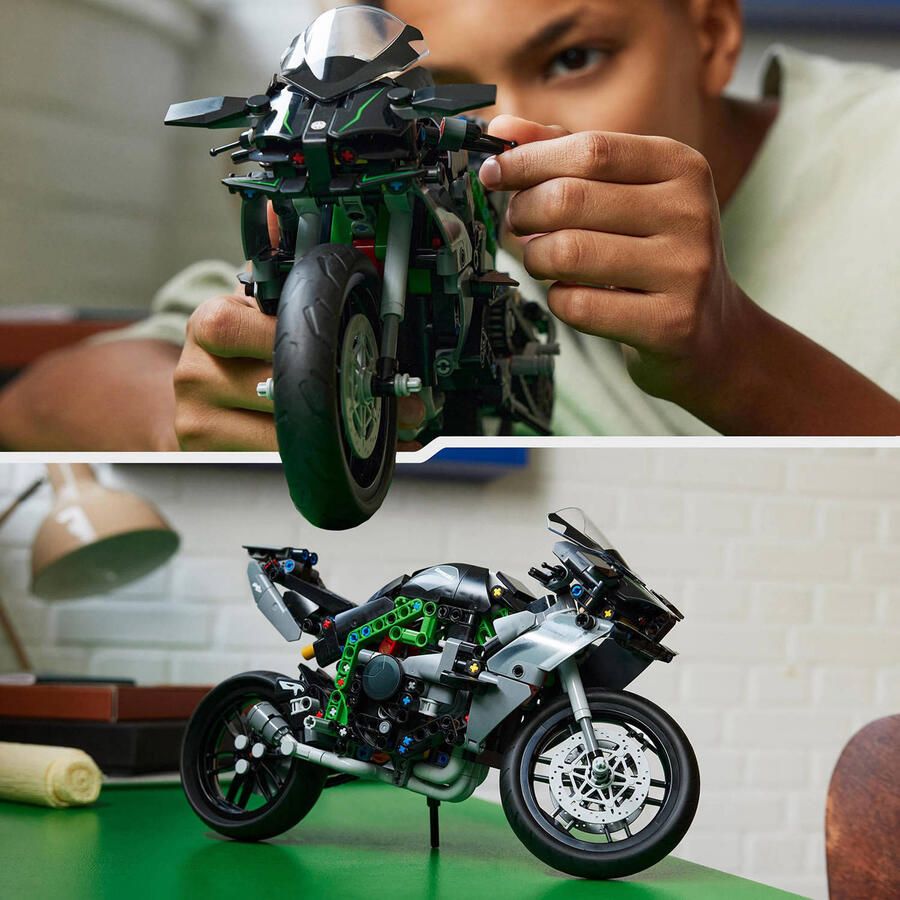 LEGO Technic Kawasaki Ninja H2R motor Speelgoed Bouwpakket voor Kinderen en Tieners 42170 - Foto 3
