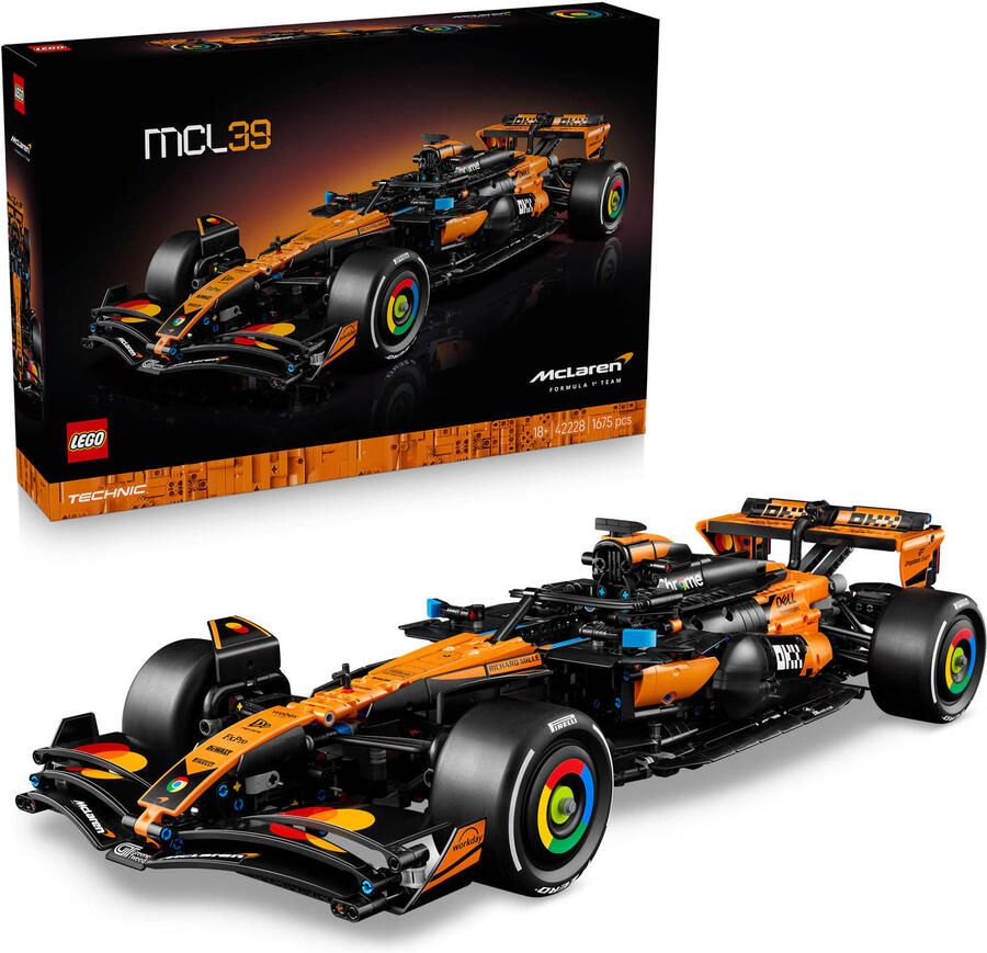 LEGO Technic McLaren MCL39 F1 Auto Bouwpakket voor Volwassenen 42228