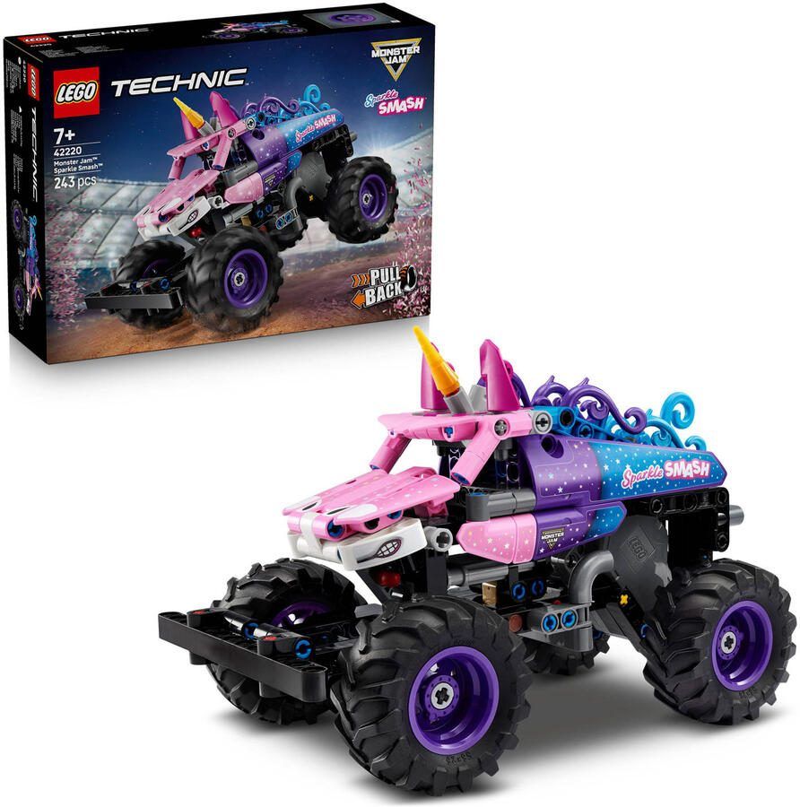 LEGO Technic Monster Jam™ Sparkle Smash™ pull-back 42220