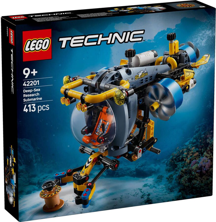 Lego Technic onderzeeër voor diepzeeonderzoek 42201 - Foto 3