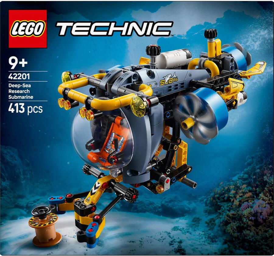 Lego Technic onderzeeër voor diepzeeonderzoek 42201 - Foto 4