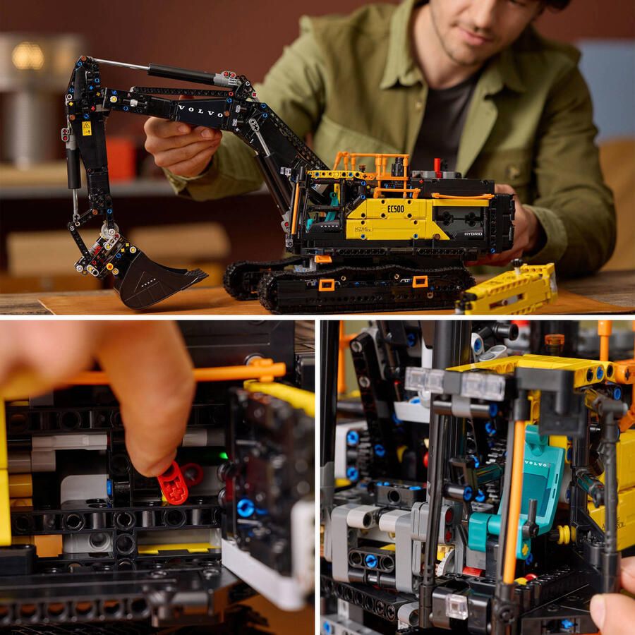 Lego Technic Volvo EC500 Hybrid Graafmachine 42215 - Foto 4