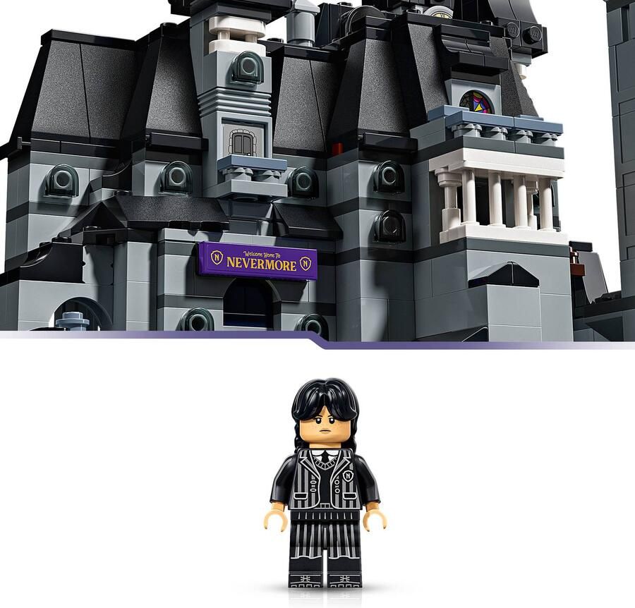 LEGO Wednesday Nimmermeer Academie Mysterieus Speelgoed voor Kinderen 76788 - Foto 4