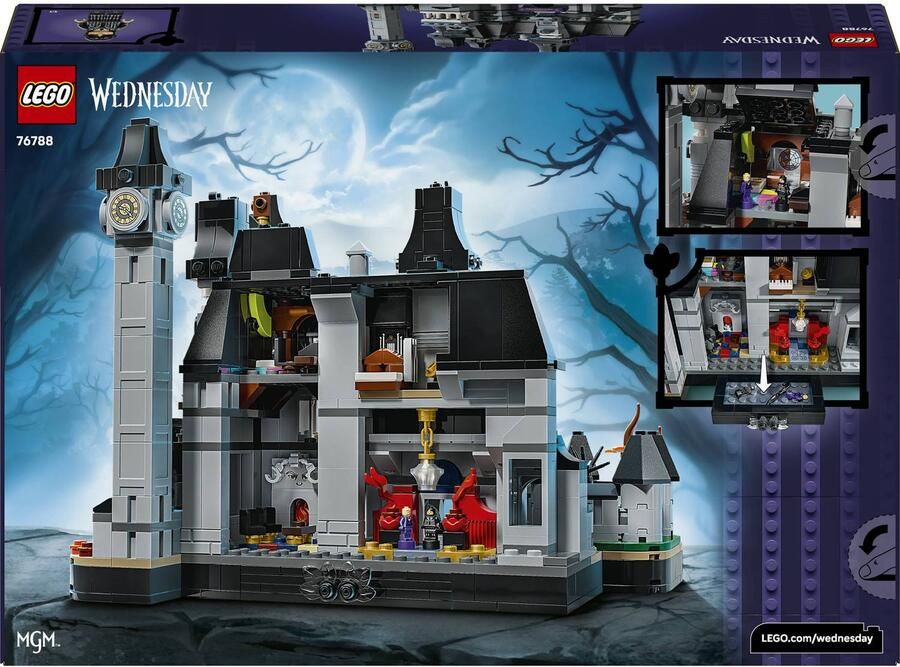 LEGO Wednesday Nimmermeer Academie Mysterieus Speelgoed voor Kinderen 76788 - Foto 5