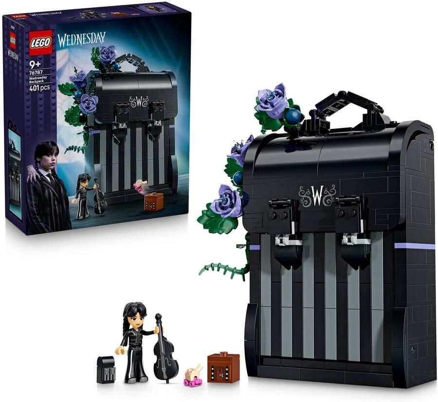 LEGO Wednesday Rugzak Speelgoed voor Kinderen 76787