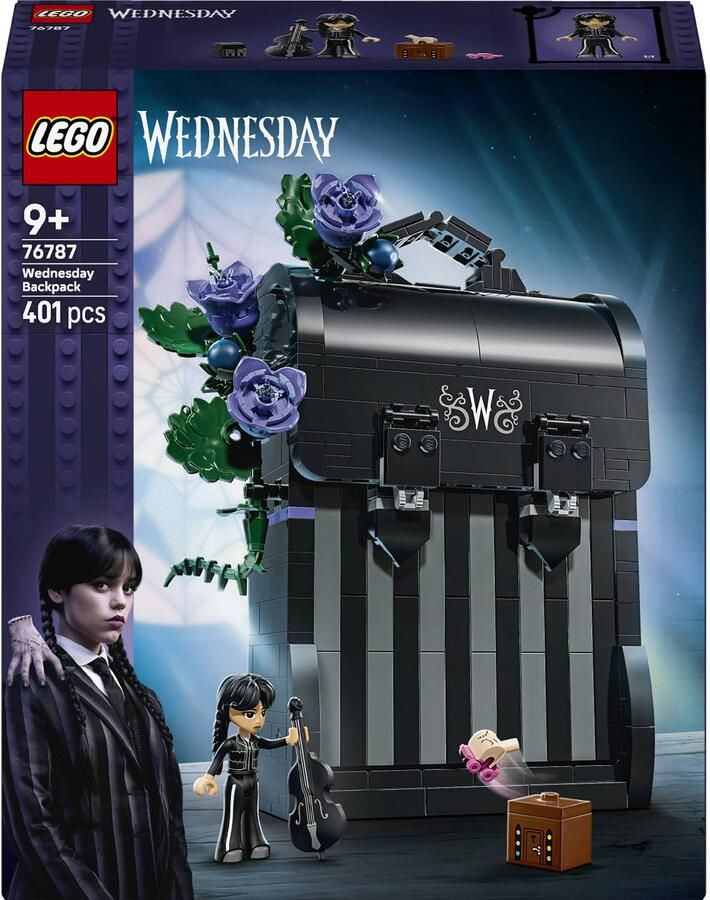 LEGO Wednesday Rugzak Speelgoed voor Kinderen 76787 - Foto 4