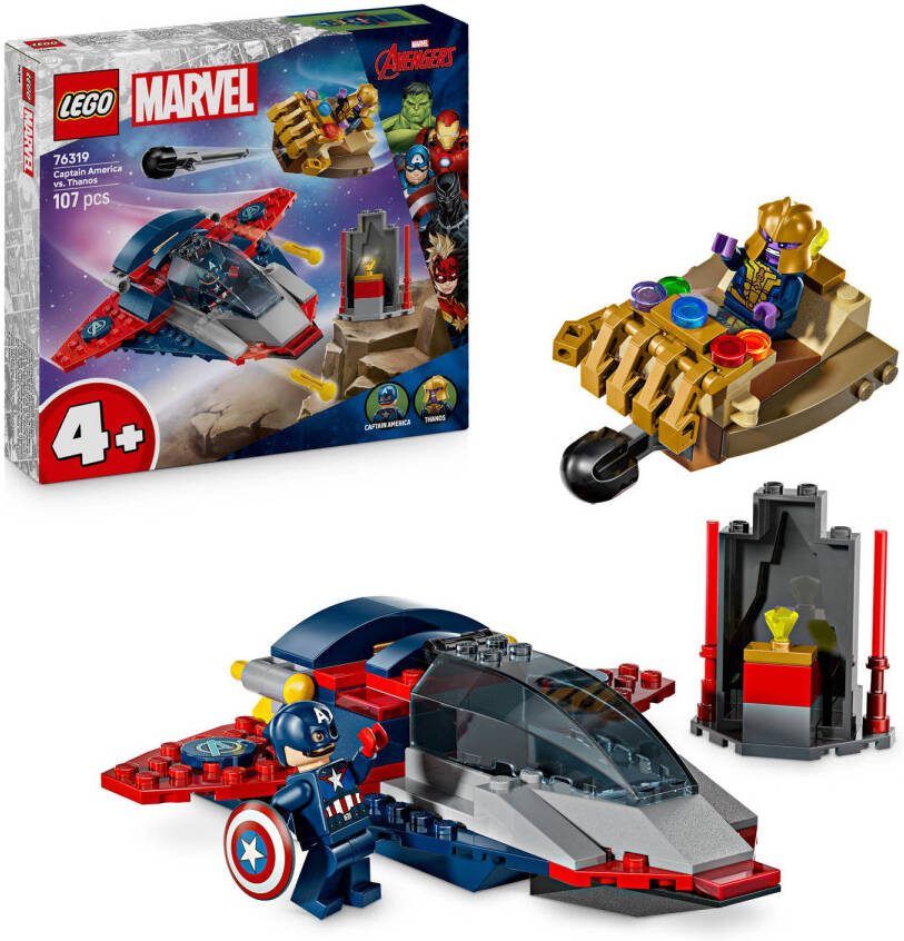 LEGO Marvel Avengers Captain America vs. Thanos 76319
