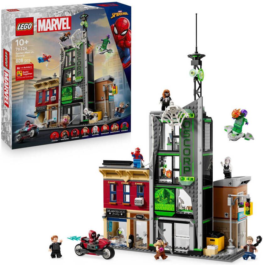 LEGO Marvel Super Heroes 76324 Spiderman vs oscorp - Foto 4