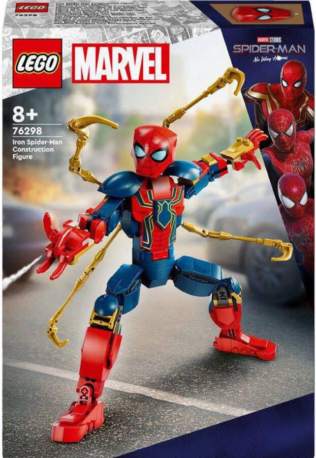 LEGO Marvel Spider-Man Iron Spider-Man Construction Figure 76298