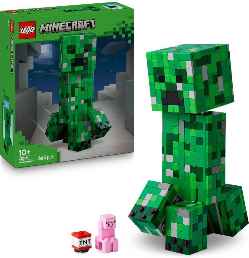 LEGO Minecraft De Creeper™ Gamingset met Actiefiguur 21276