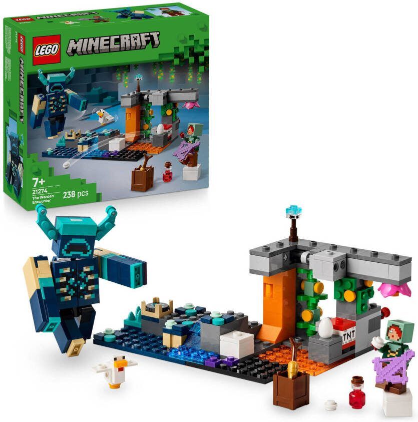 LEGO Minecraft De Ontmoeting met de Opzichter 21274