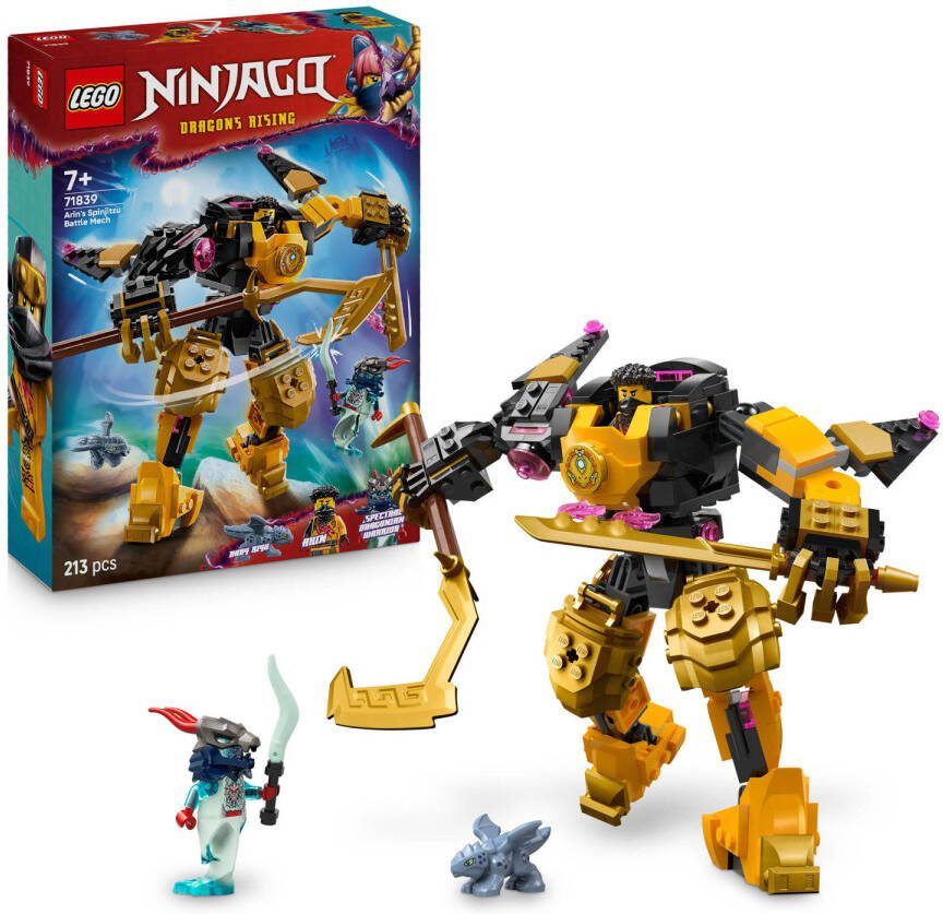 LEGO Ninjago Arins Spinjitzu Strijdmecha Speelgoed 71839